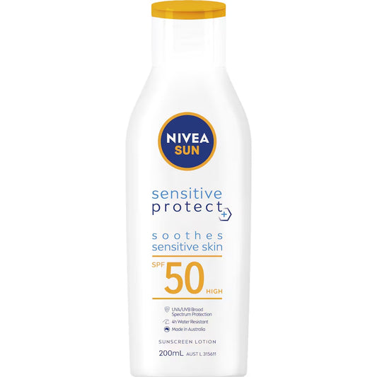 Nivea Sun Sensitive Protect SPF50+ Sunscreen Lotion 200ml