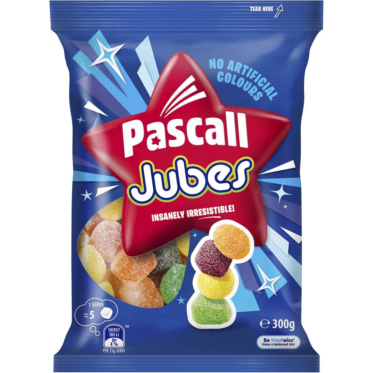 Pascall Jubes 300g