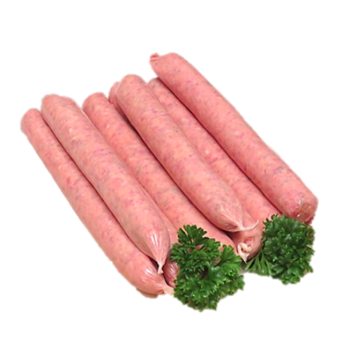 Frozen Sausages Pork Plain (Thin) (10 links) 500g