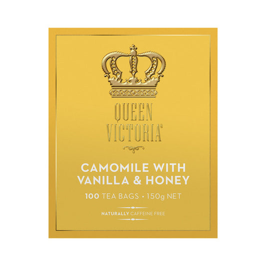 Queen Victoria Camomile, Vanilla & Honey (100pk) 150g