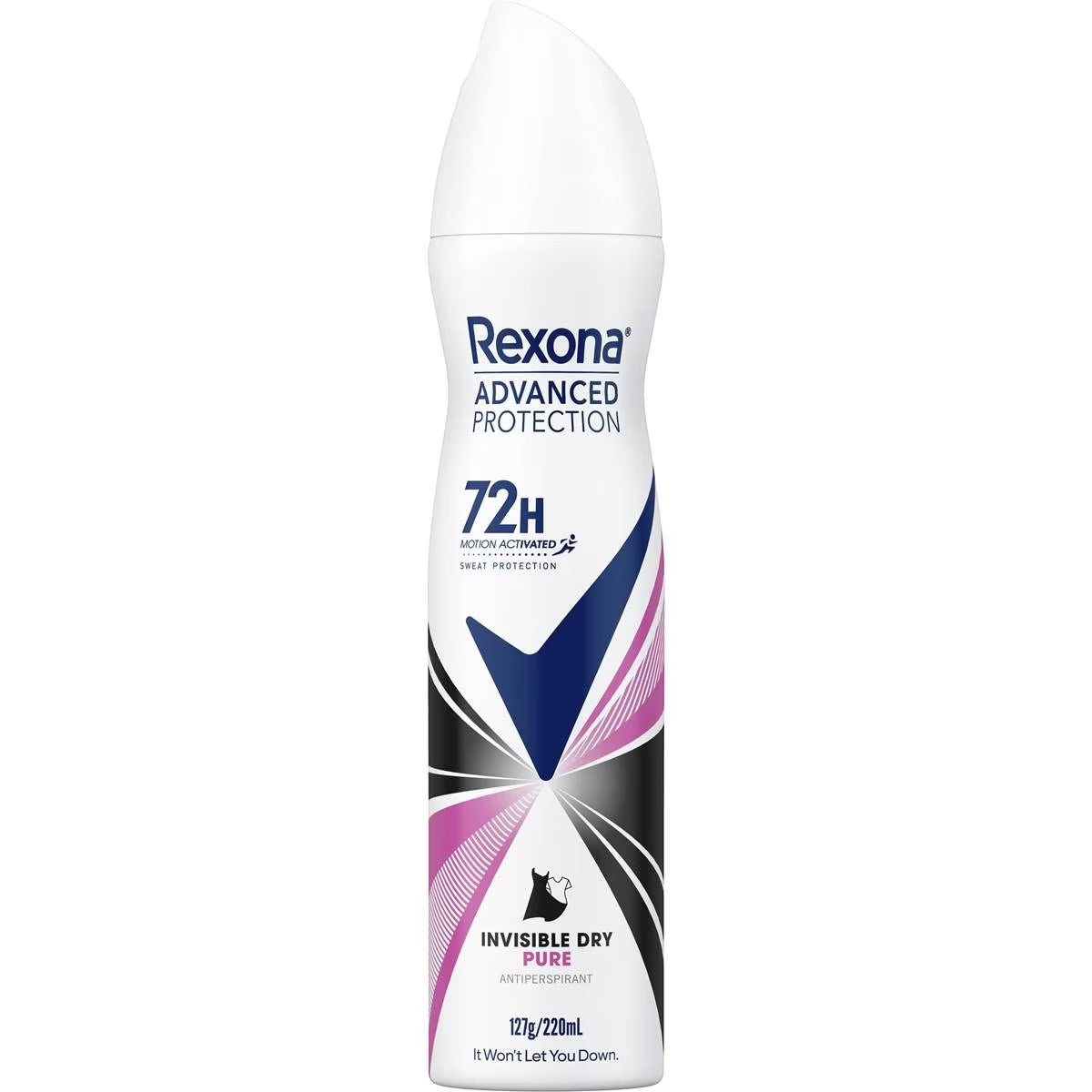 Rexona Women Aerosol Invisible Dry Pure 220ml