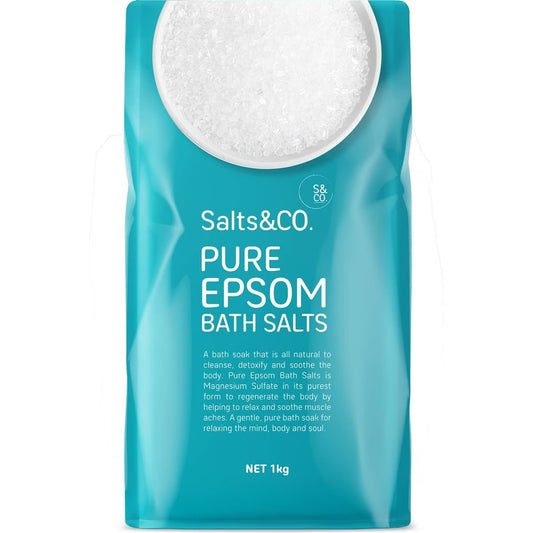 Salts & Co. Pure Epsom Bath Salts 1kg