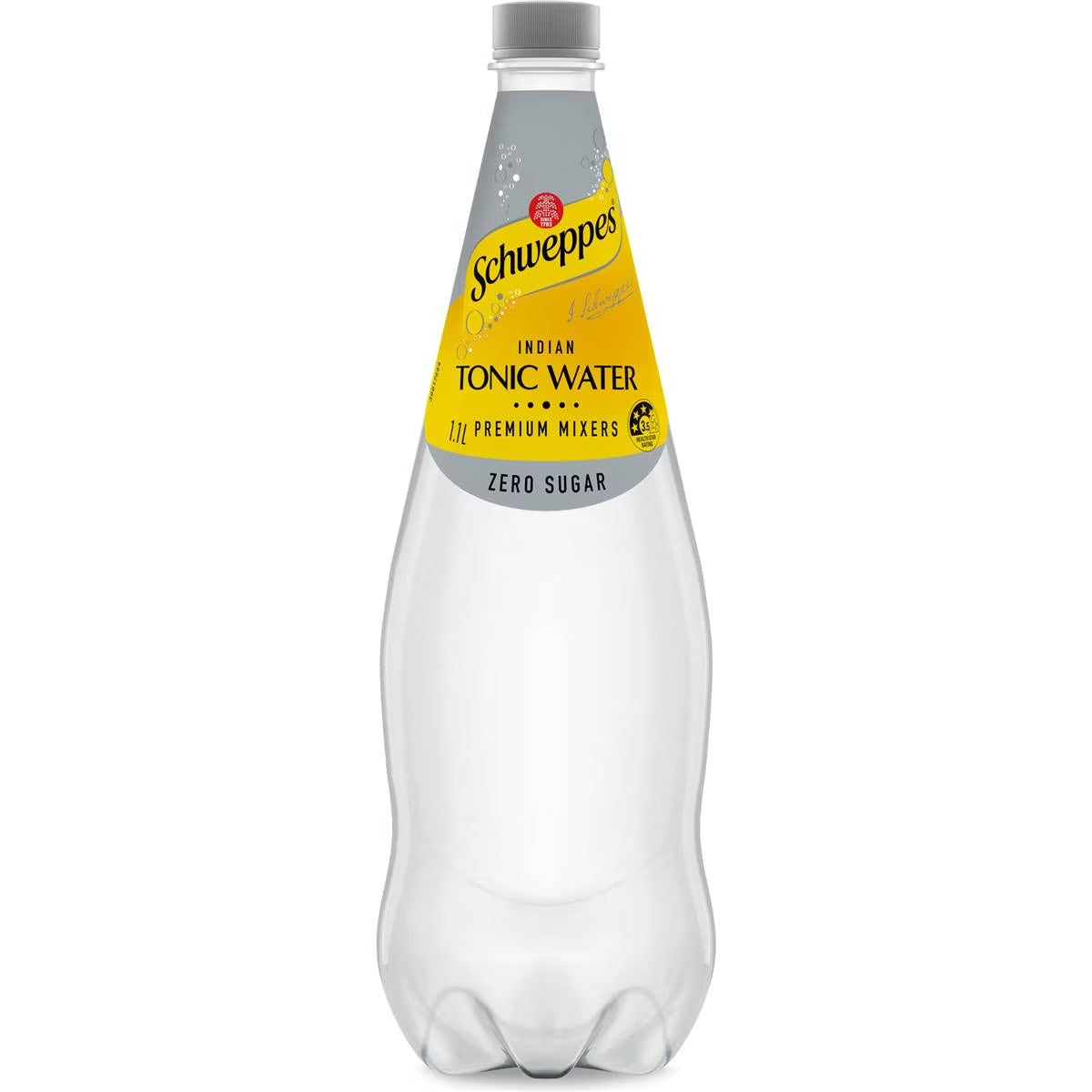 Schweppes Indian Tonic Water Zero Sugar 1.1L