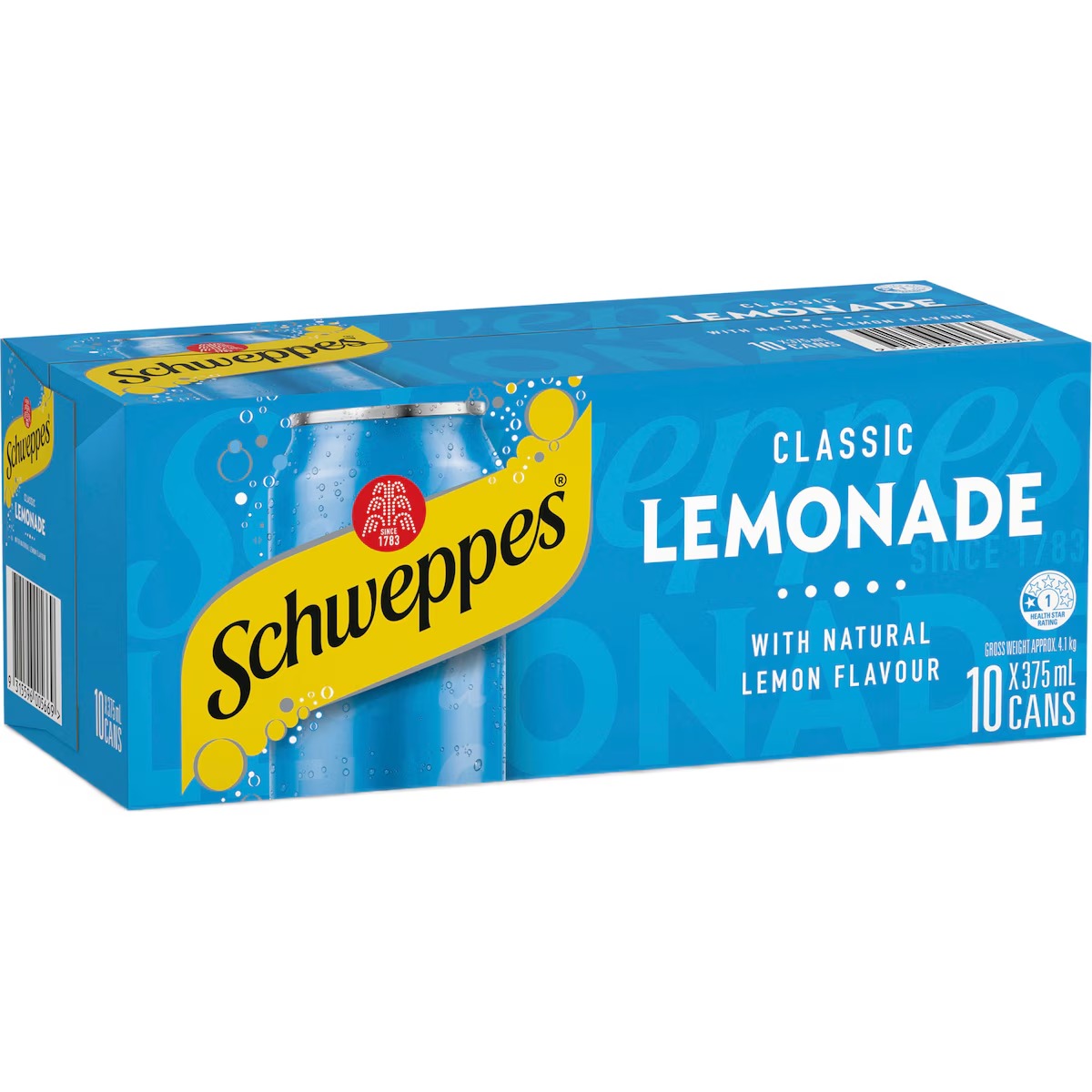 Schweppes Can (10pk) Lemonade 375ml