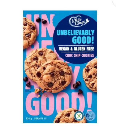White Wings Unbelievably Good Chocolate Chip Mix 320g