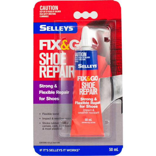 Selleys Fix & Go Shoe Repair Glue 50ml