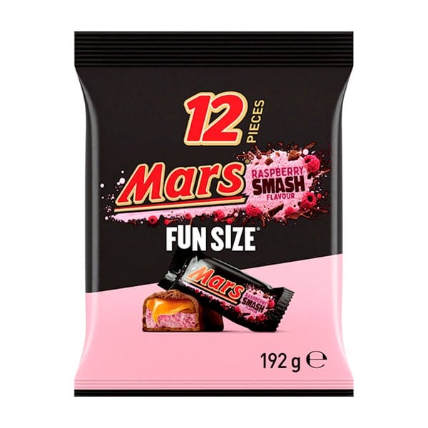 Sharepack Mars Raspberry Smash (12pk) 192g