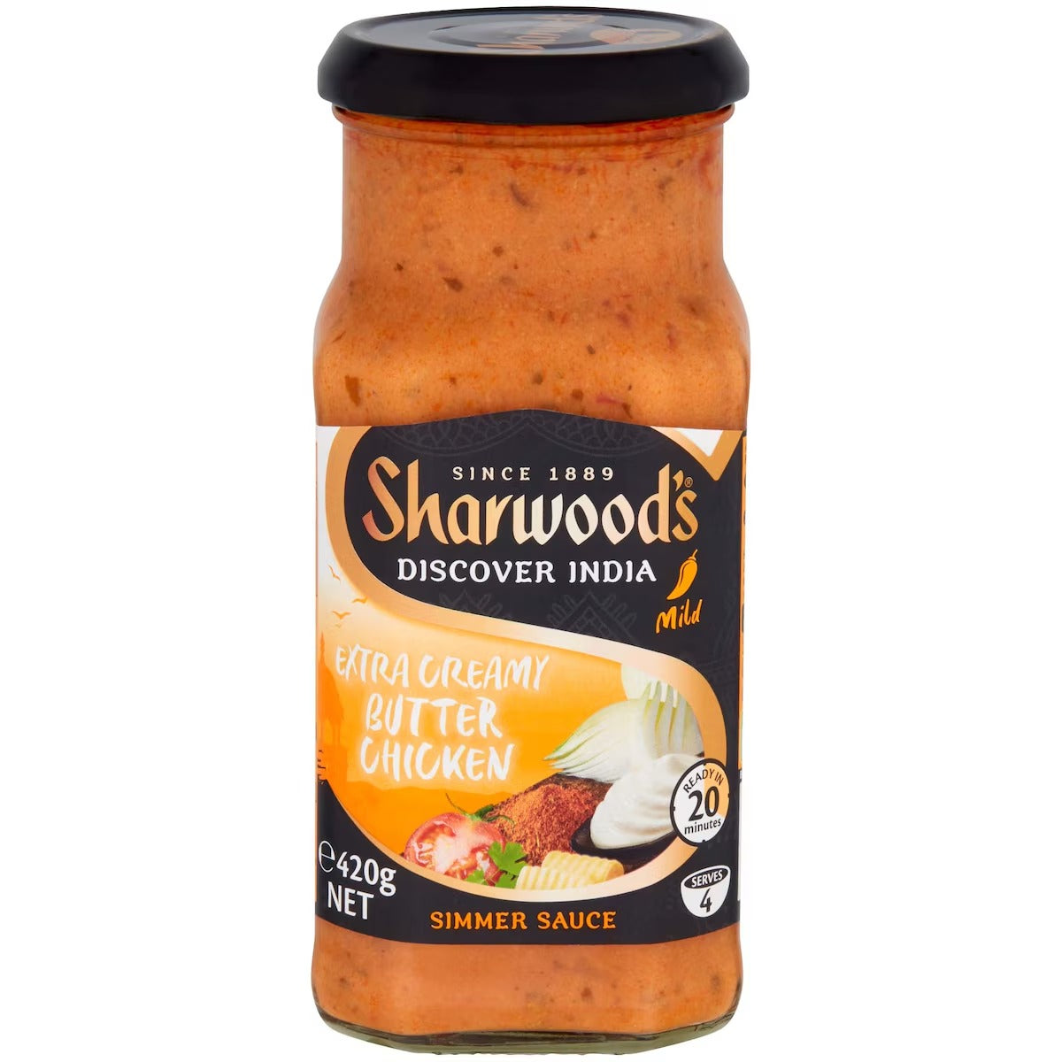 Sharwood's Simmer Sauce Korma 420g