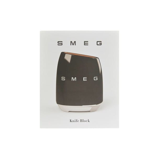 Smeg Knife Block - Black