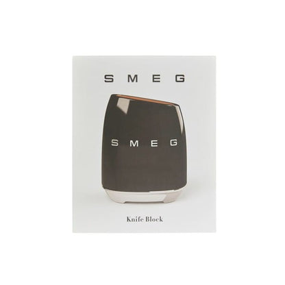 Smeg Knife Block - Black