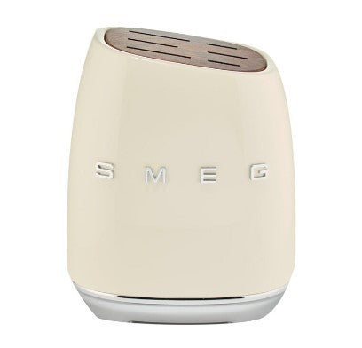 Smeg Knife Block - Cream