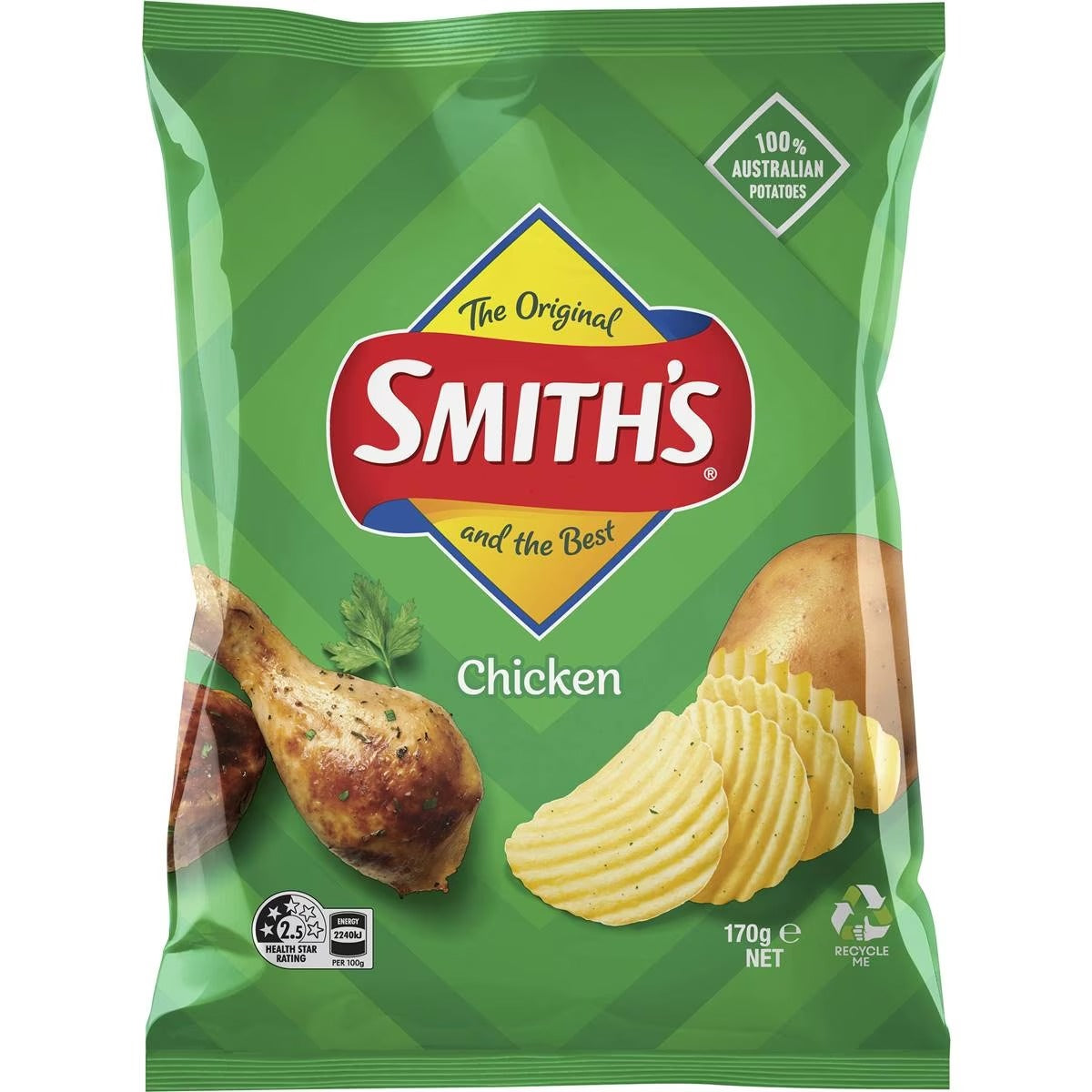 Smith's Crinkle Cut Chicken 170g