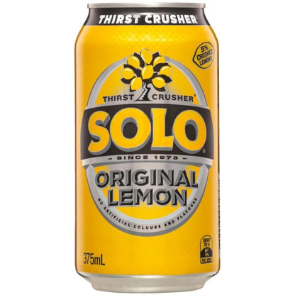 Solo (10pk) Original Lemon 375ml