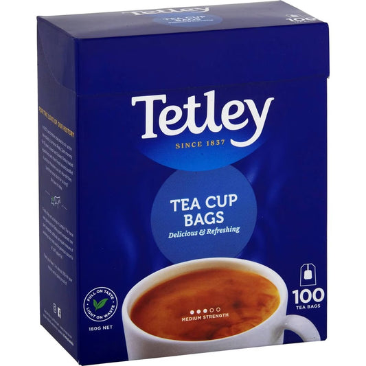 Tetley Tea Cup Bags (100pk) 180g