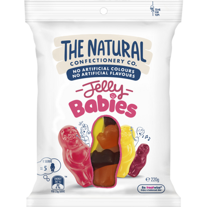 Natural Confectionery Jelly Babies