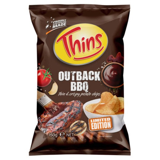 Thins Outback BBQ 150g
