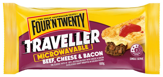 Four N Twenty Traveller Microwavable Beef, Cheese & Bacon 160g