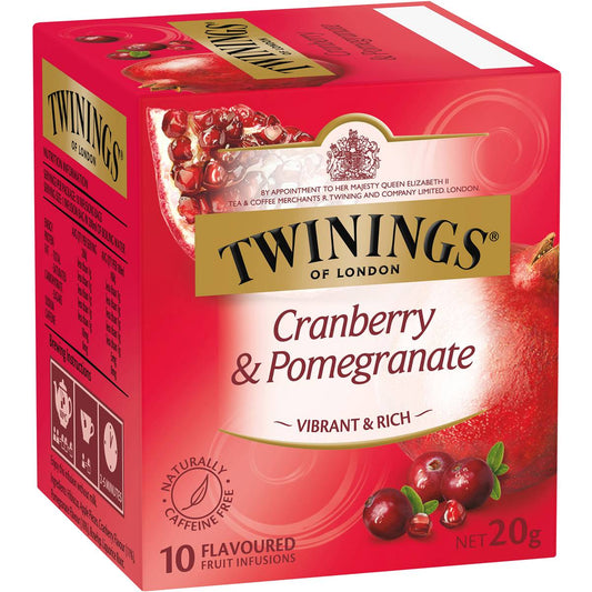 Twinings Cranberry & Pomegranate (10pk) 20g