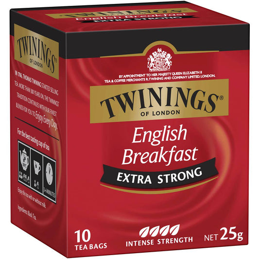 Twinings English Breakfast Extra Strong (10pk) 25g