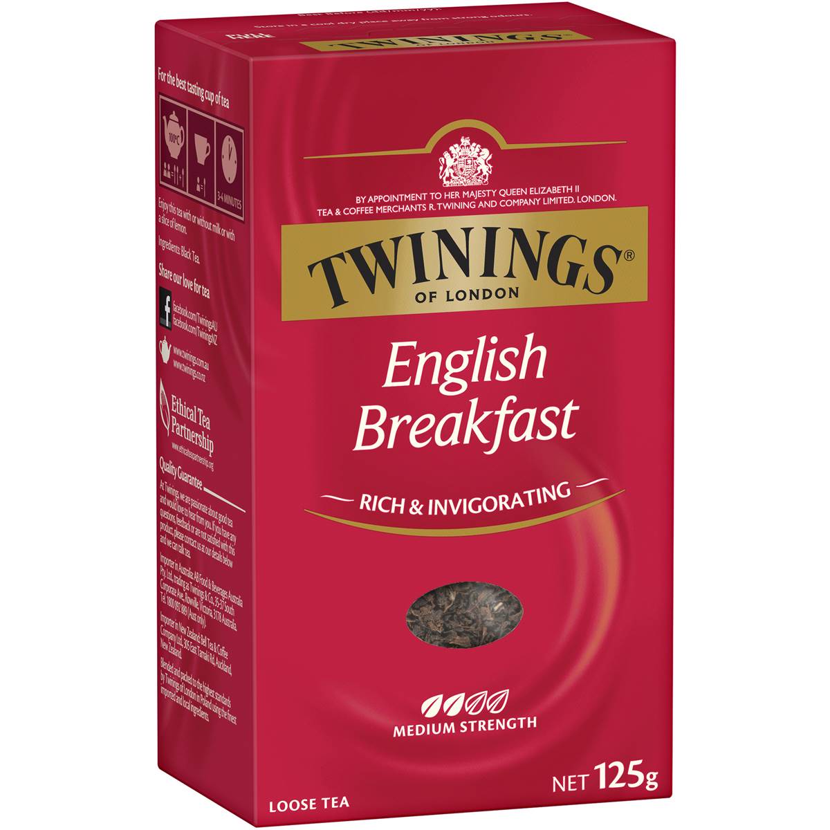 Twinings English Breakfast (Loose) 125g