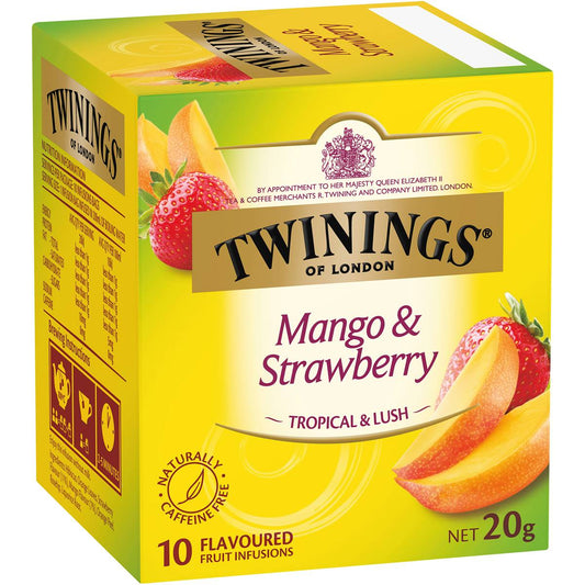 Twinings Mango & Strawberry (10pk) 20g