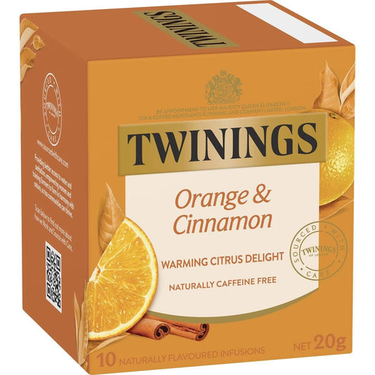 Twinings Orange & Cinnamon (10pk) 20g