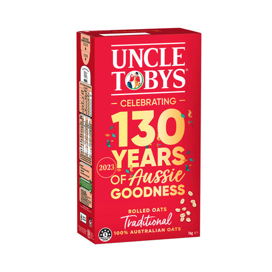 Uncle Tobys Traditional Porridge Oats 1kg