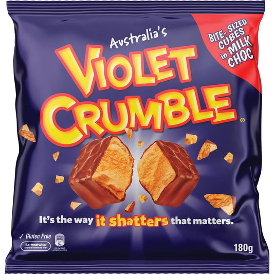 Australia's Violet Crumble Bites Original 180g