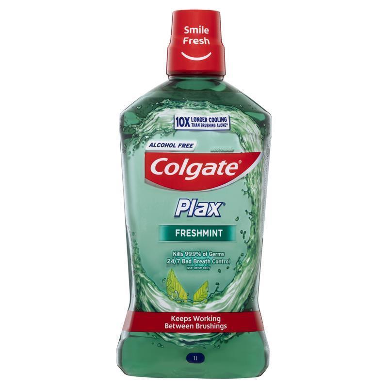 Colgate Mouthwash Freshmint Alcohol Free - Plax 500ml