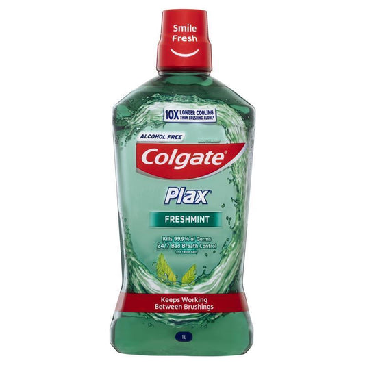 Colgate Mouthwash Freshmint Alcohol Free - Plax 500ml