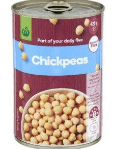 Woolworths Beans Chickpeas 420g