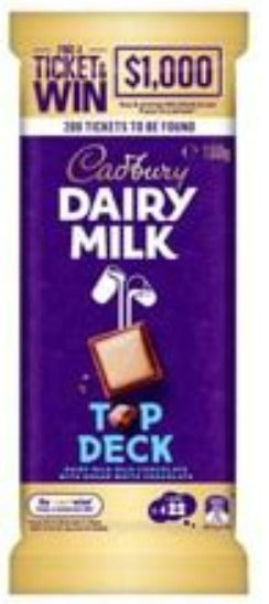 Cadbury Block Top Deck 180g (Competition)