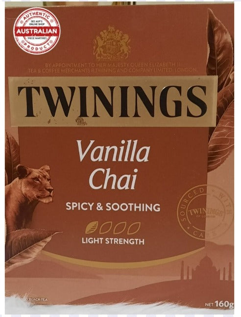 Twinings Chai Vanilla Spicy & Soothing (10pk) 160g