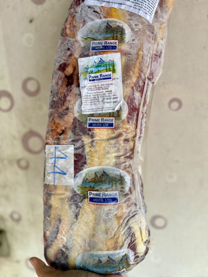 Frozen New Zealand Rib Eye Prime Range (Whole)