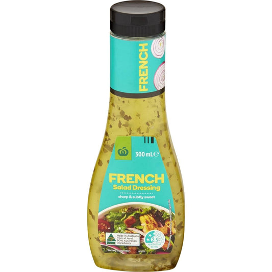 Woolworths Dressing French 300ml