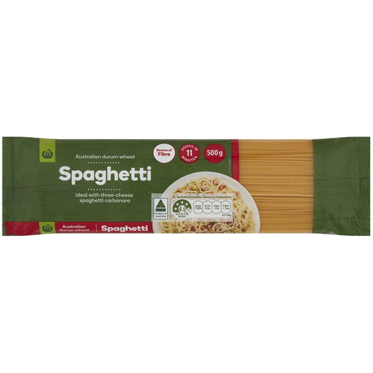 Woolworths Pasta Spaghetti 500g