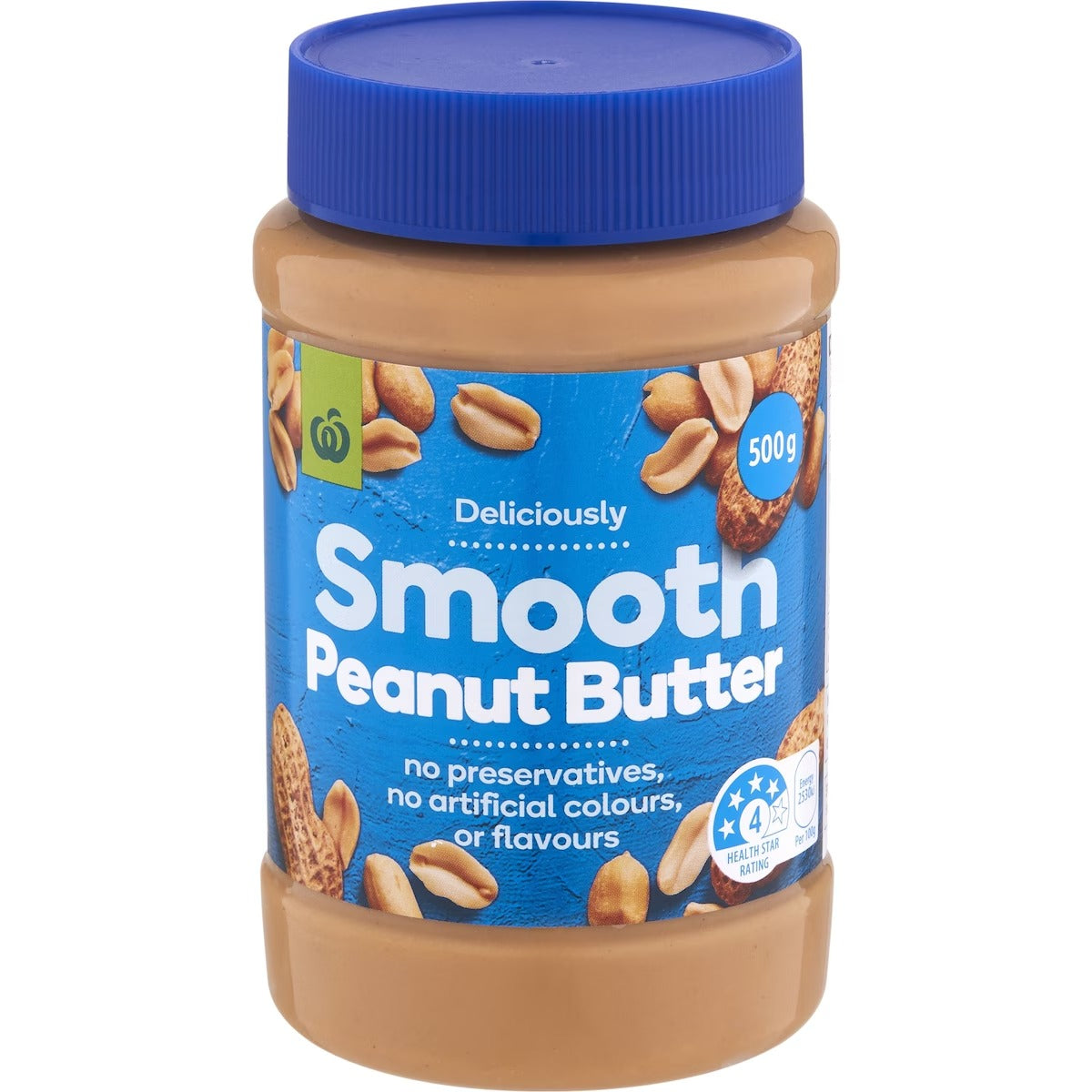 Woolworths Peanut Butter Smooth 500g