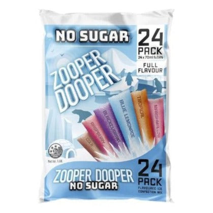 Zooper Dooper No Sugar 70ml x 24pk