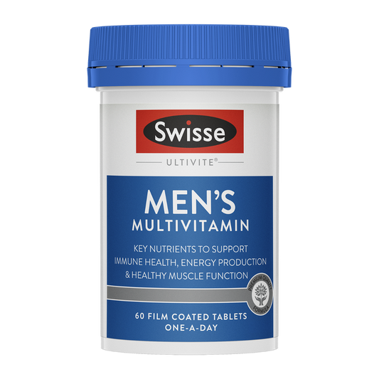 Swisse Ultivite Men's Multivitamin With Key Nutrients