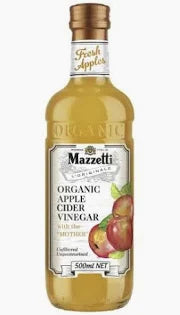 Mazzetti Organic Apple Cider Vinegar 500ml