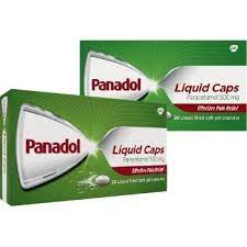 Panadol Liquid Caps Paracetamol 20pk
