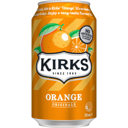 Kirks (10pk) Orange Sugar 375ml