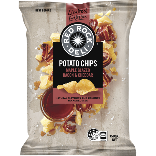 Red Deli Chip Maple Bacon&Cheddar 165g