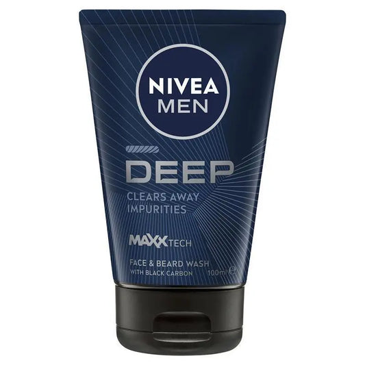 Nivea Men Deep Face Wash & Beard Wash 100mL