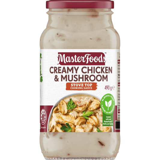 MasterFoods Creamy Chicken & Mushroom Simmer Sauce | 490g