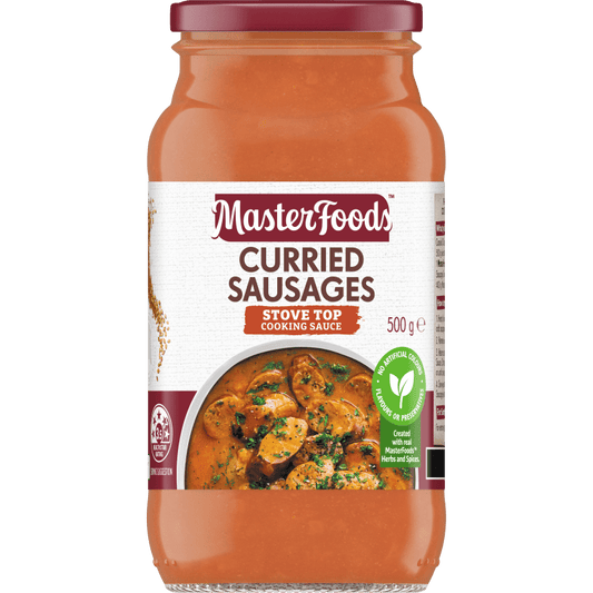 MasterFoods Curried Sausages Cooking Sauce | 500g