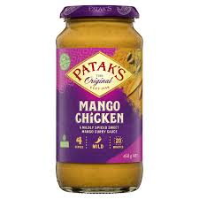 Patak's Mango Chicken Curry Simmer Sauce 450g
