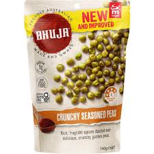 Bhuja Crunchy Seasoned Peas 140g