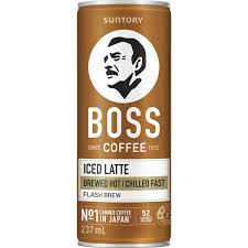 Suntory Boss Coffee Iced Latte 237mL