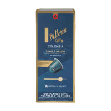 Vittoria Colombia Nespresso Compatible Coffee Capsules 10 pack 52g